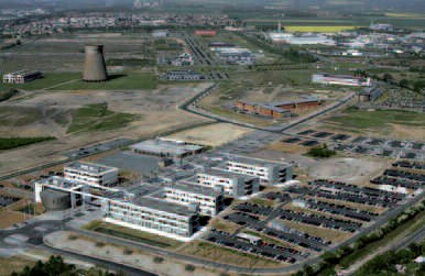 le nouveau campus NXP et la zone Normandial